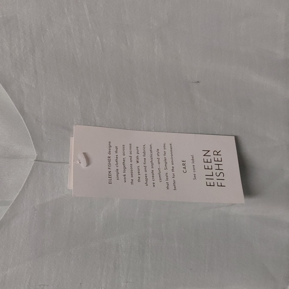 Eileen Fisher Light Green Midi Dress, Size Medium NWT - Picture 3 of 7